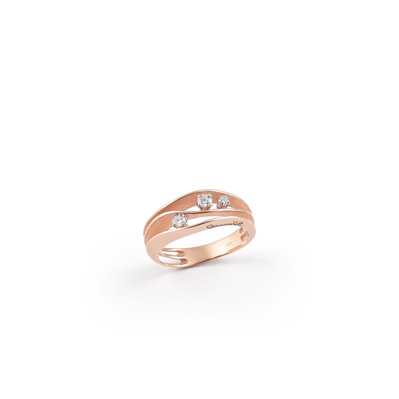 Ring DUNE Pink Champagne Gold
