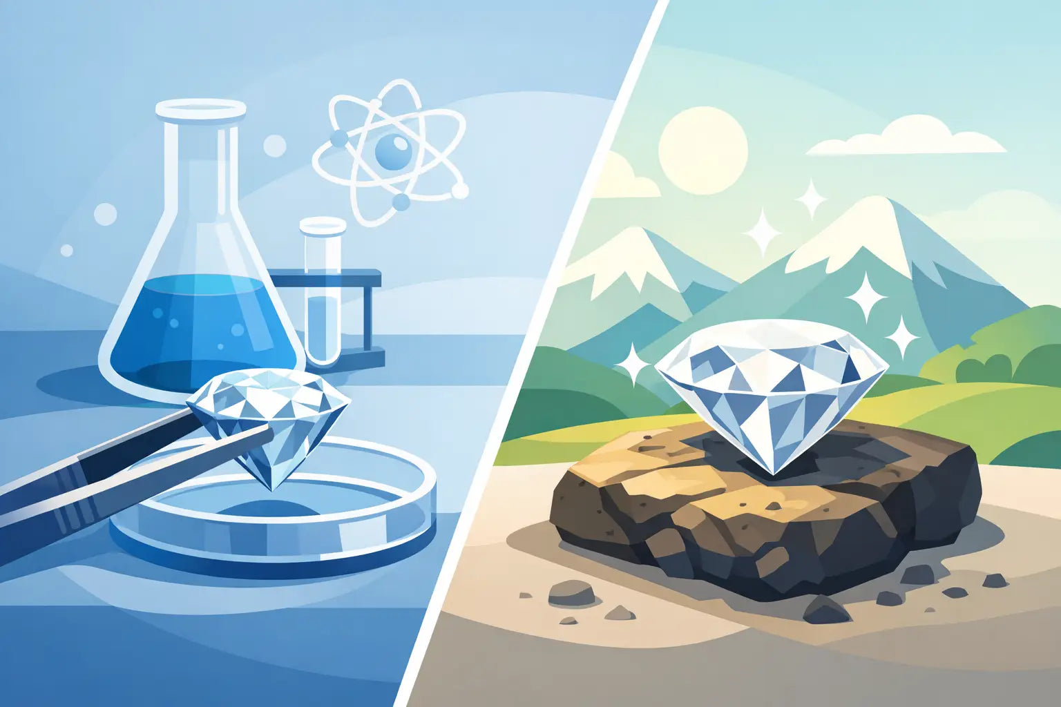 Lab Grown vs Natural Diamonds Explained