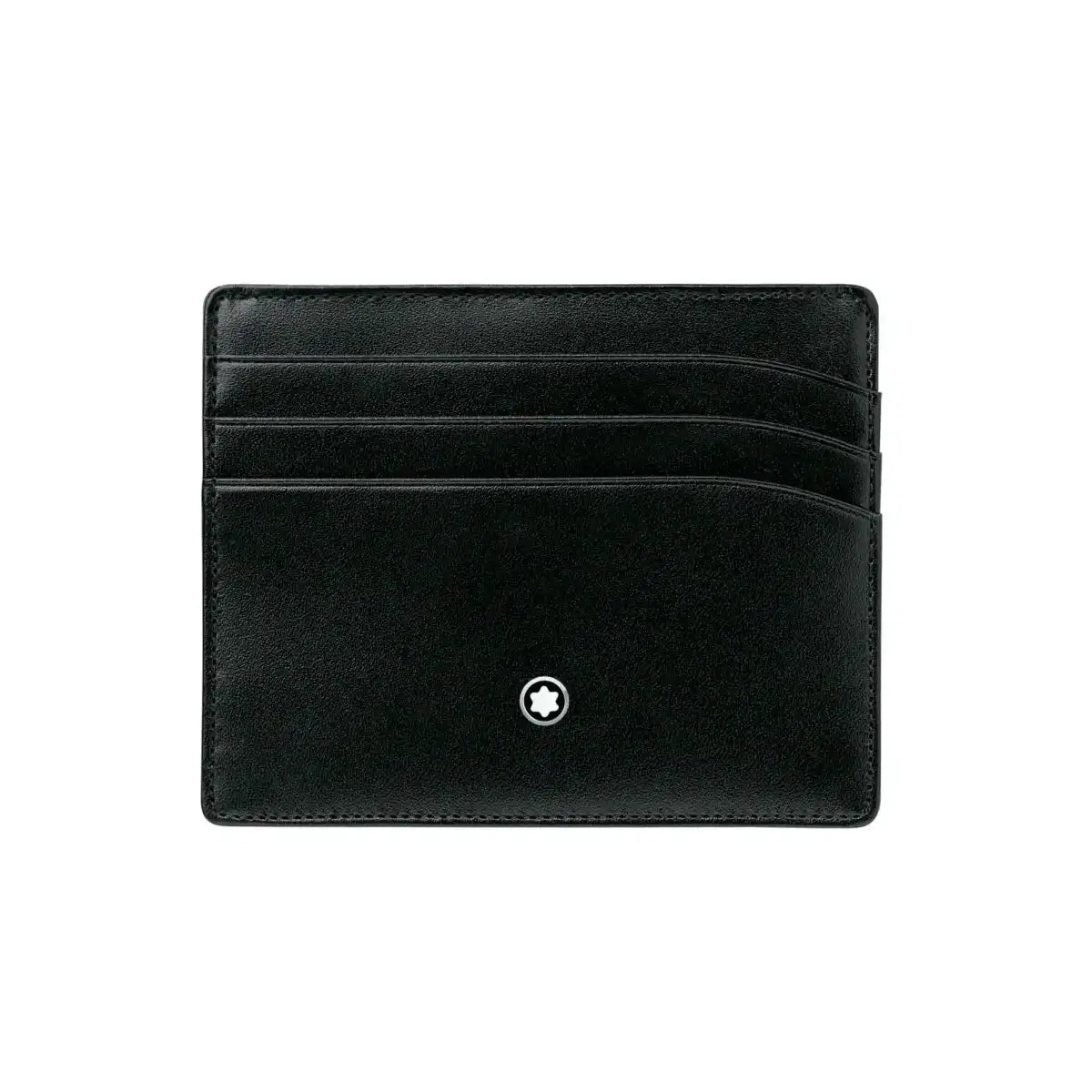 Black Leather Card Holder