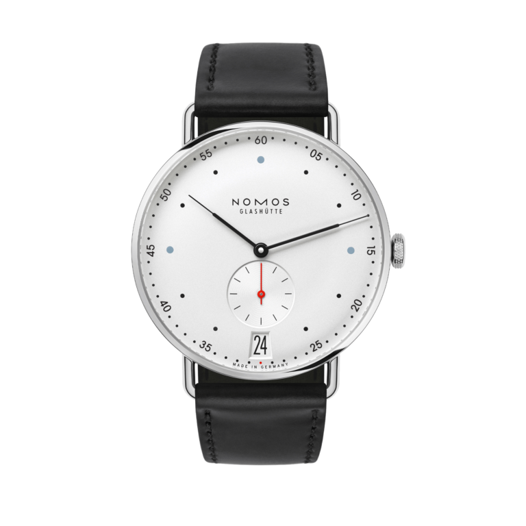 Nomos Metro 38 Date Glass Back