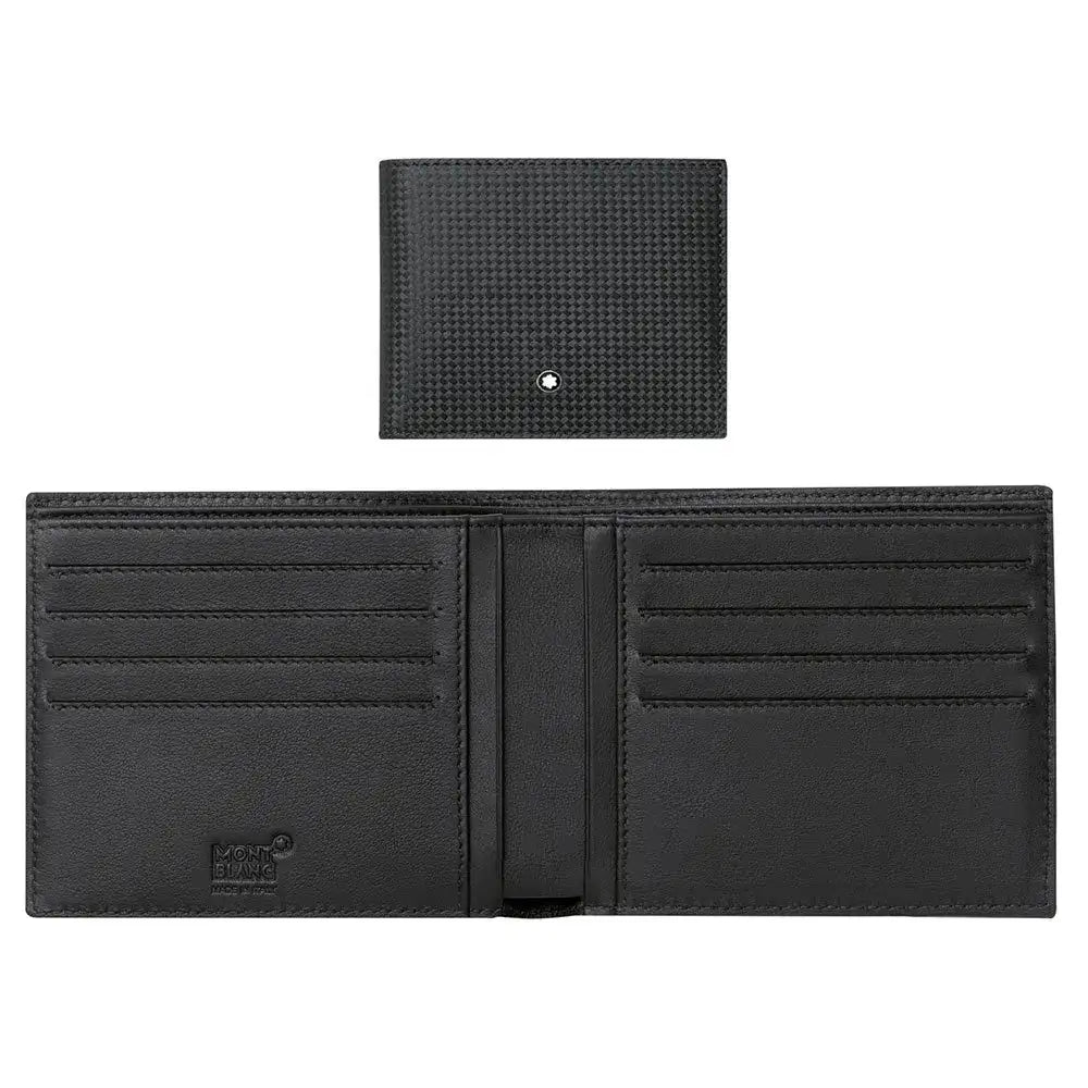 Black Leather 8 Card Wallet