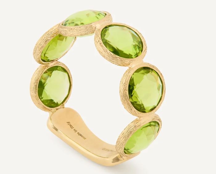 18ct Yellow Gold Marco Bicego Jaipur Peridot Ring AB675_PR01_Y_02