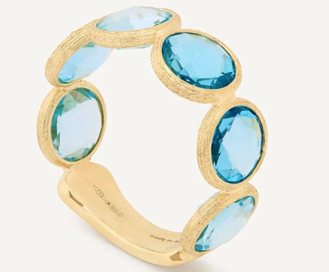 18ct Yellow Gold Marco Bicego Jaipur Ring with Topaz AB675_TP01_Y_02