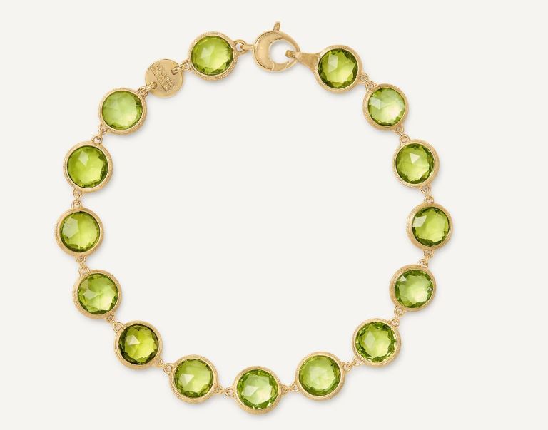 18ct Yellow Gold Marco Bicego Jaipur Peridot Bracelet BB2975_PR_01_Y_02