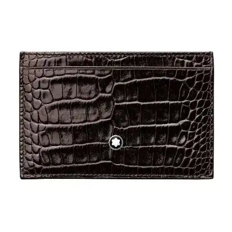 Mocha Leather 2 Card Holder