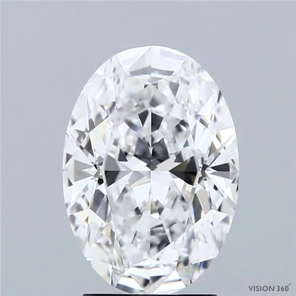2.51ct Oval Natural Diamond (Colour E, Clarity VVS2, GIA Certified)