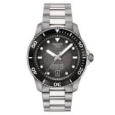 Gents Tissot Seastar 1000 Powermatic 40mm Steel Black Dial