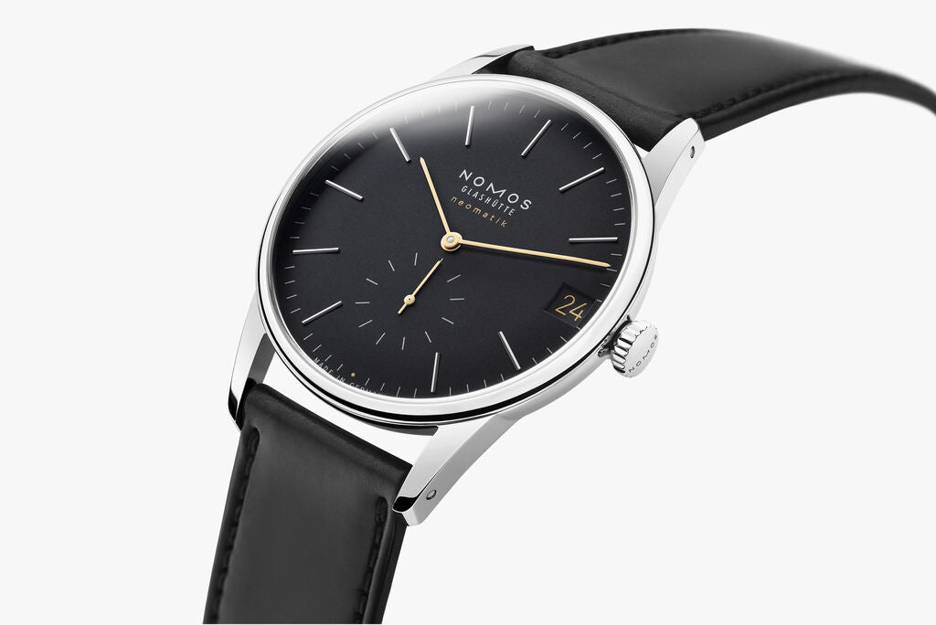 NOMOS Glashutte  Orion neomatik 41 date new black