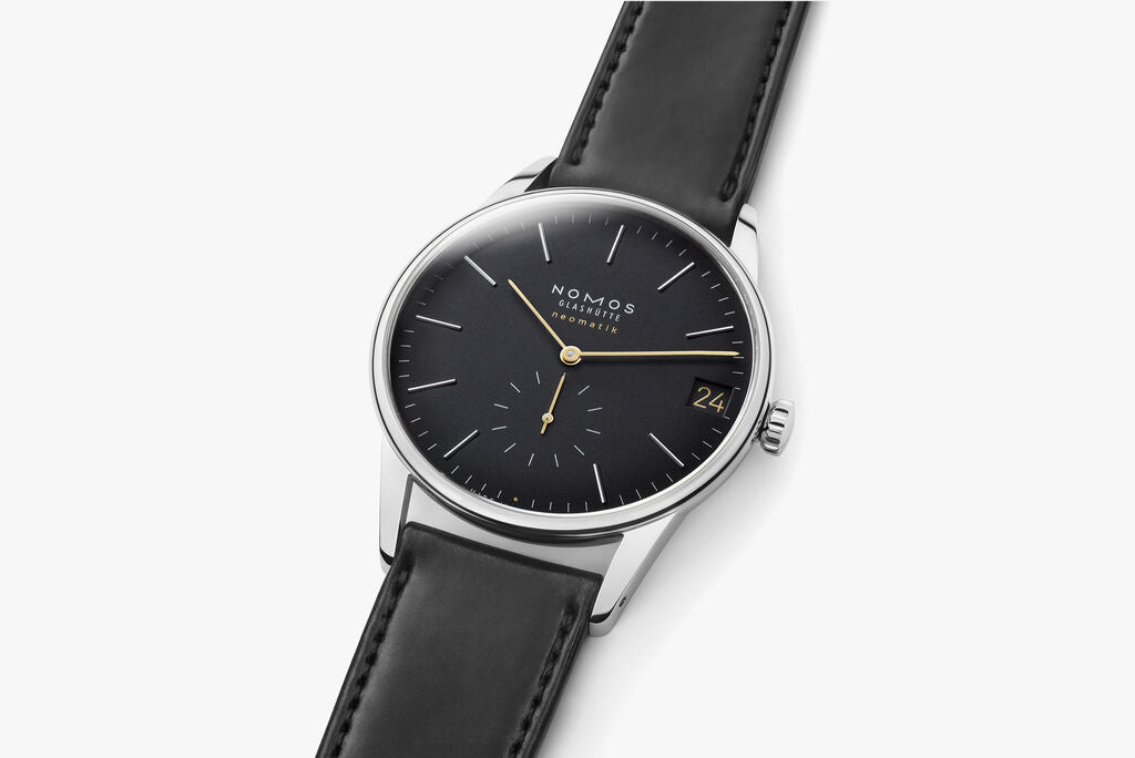 NOMOS Glashutte  Orion neomatik 41 date new black