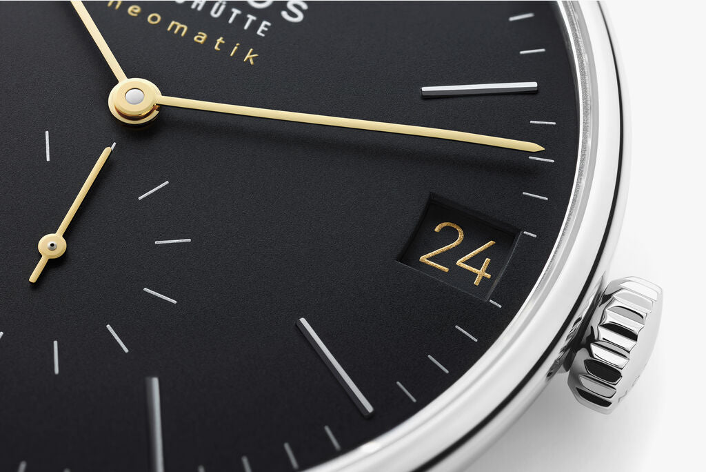 NOMOS Glashutte  Orion neomatik 41 date new black