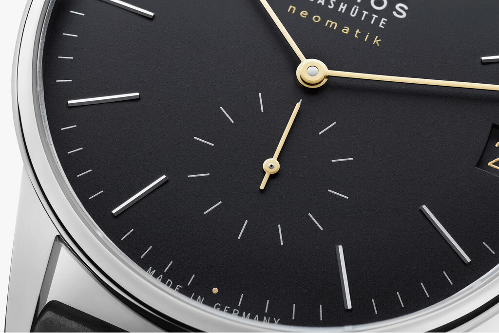 NOMOS Glashutte  Orion neomatik 41 date new black