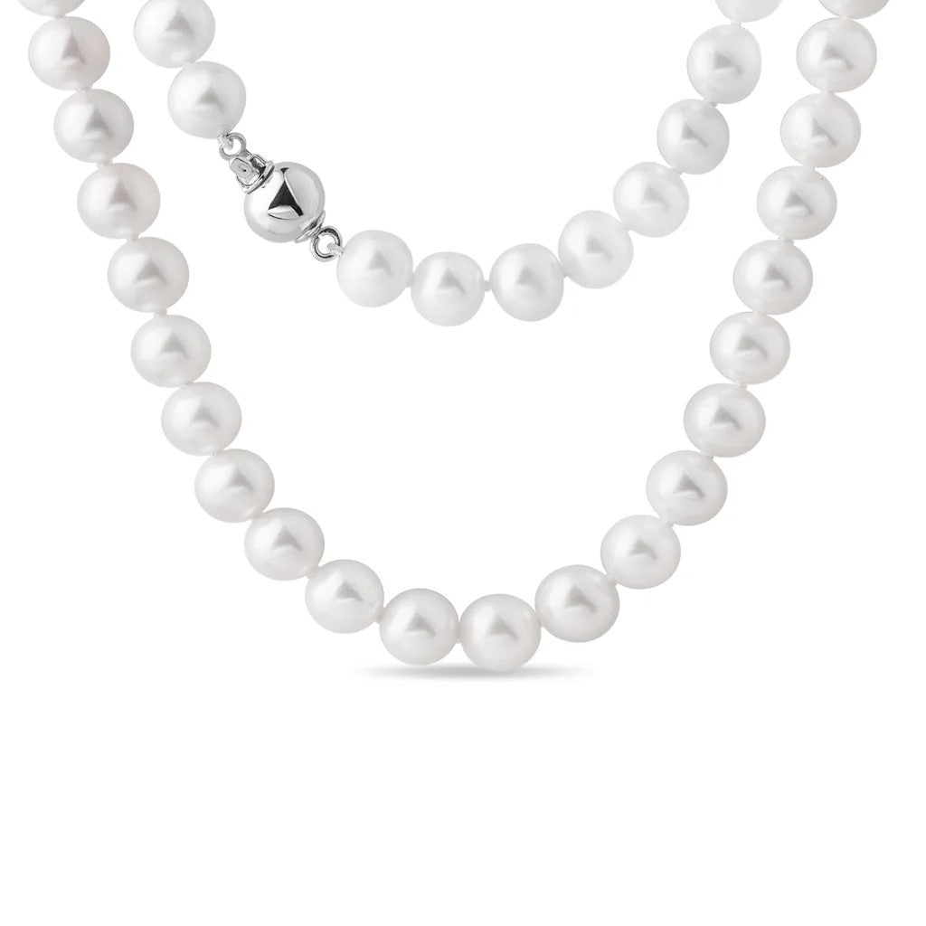 18ct White Gold AKOYA 8.5-9mm Pearl Necklet