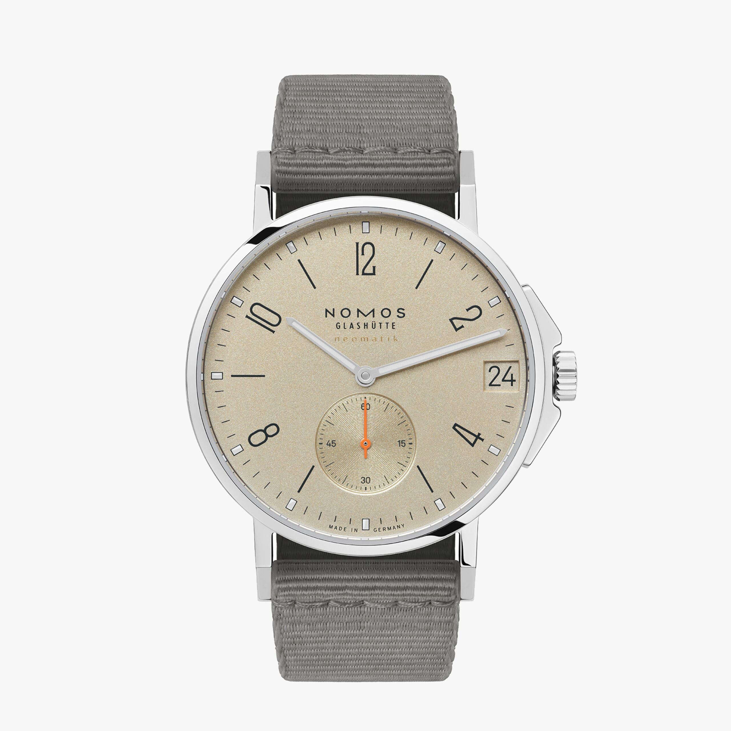 NOMOS Glashutte Ahoi Neomatik 38 Date Sand