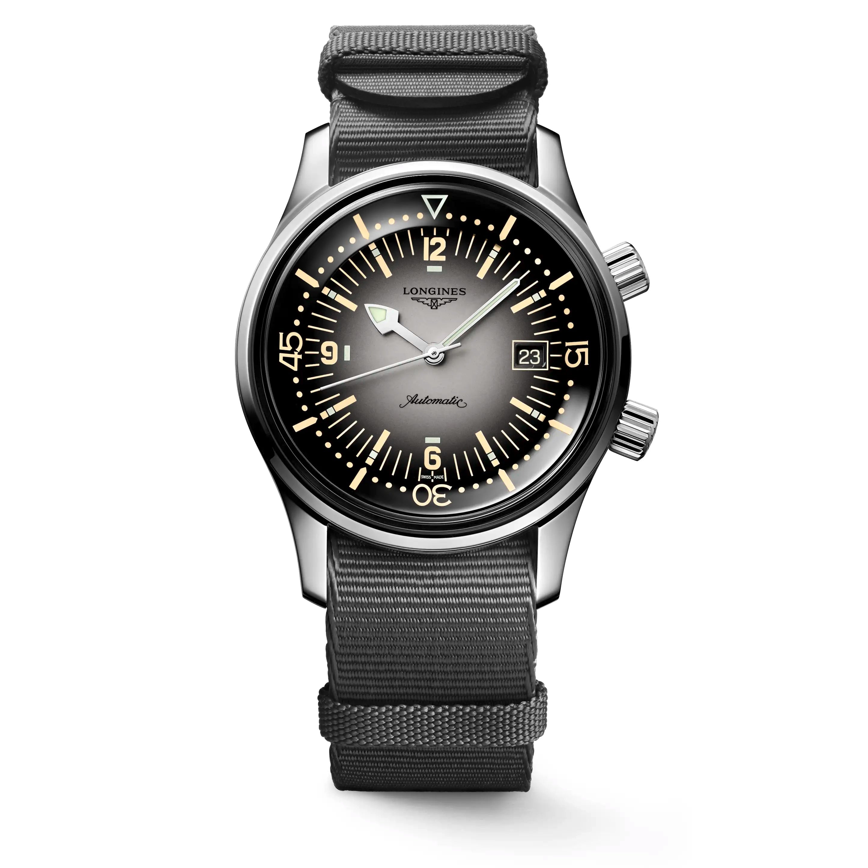 Men's Longines Stainless Steel Longines Legend Diver Watch - L3.774.4.70.2