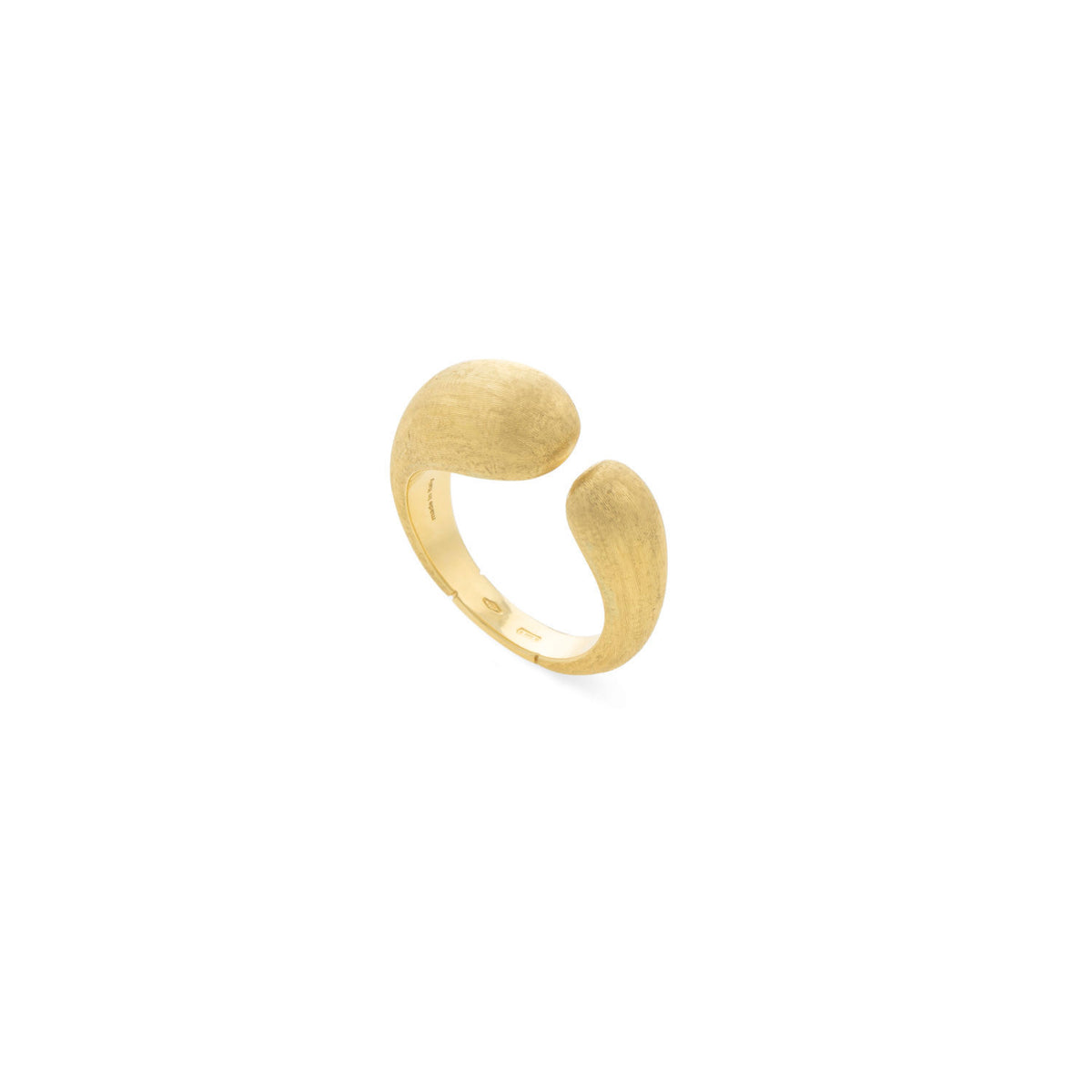 Marco Bicego Lucia 18ct Yellow Gold Kissing Ring D