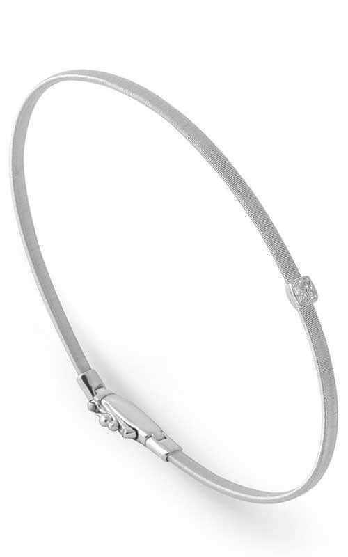 Masai 18ct White Gold Diamond Bracelet 0.07ct