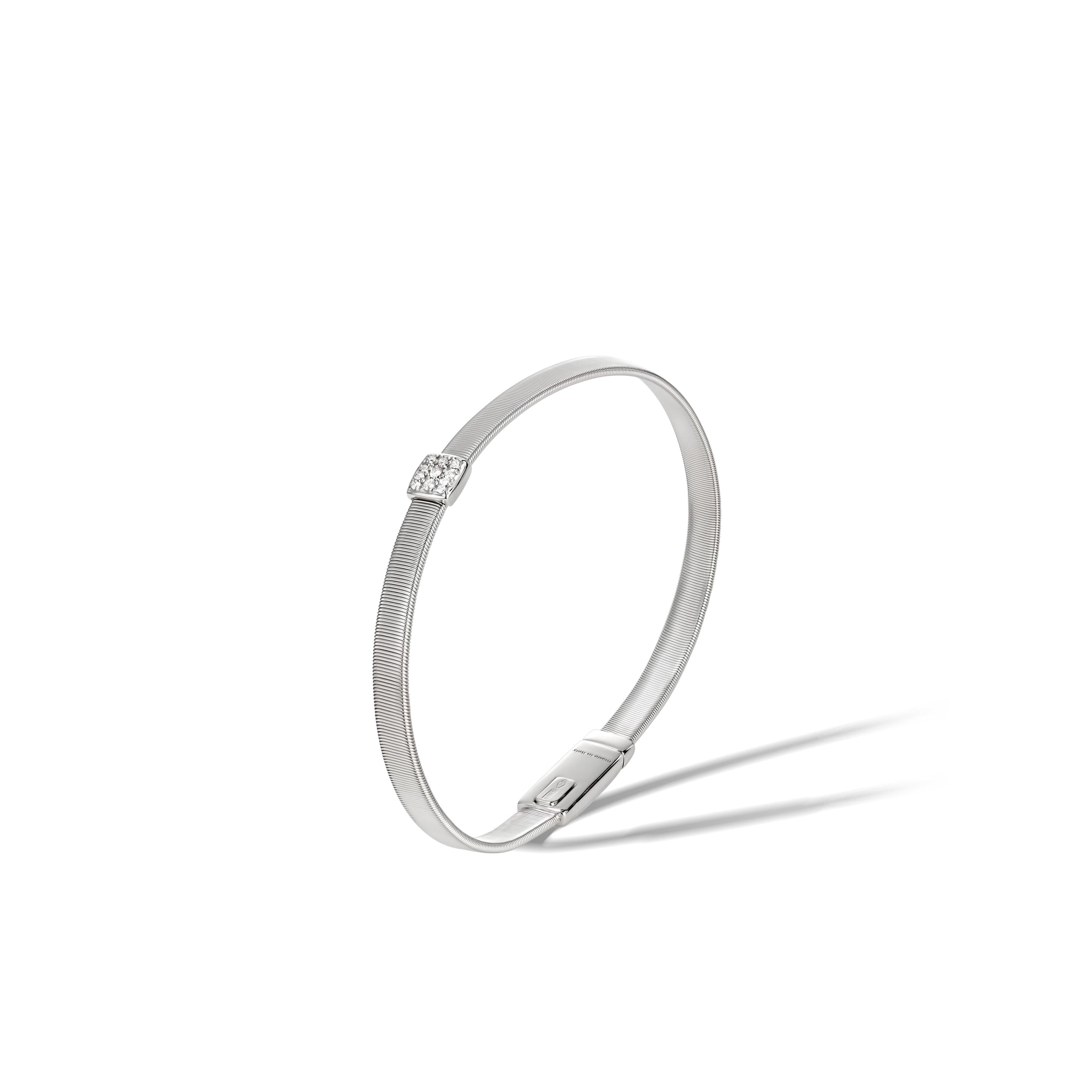18ct WG Marco Bicego Masai Diamond Bracelet0.07ct BG731