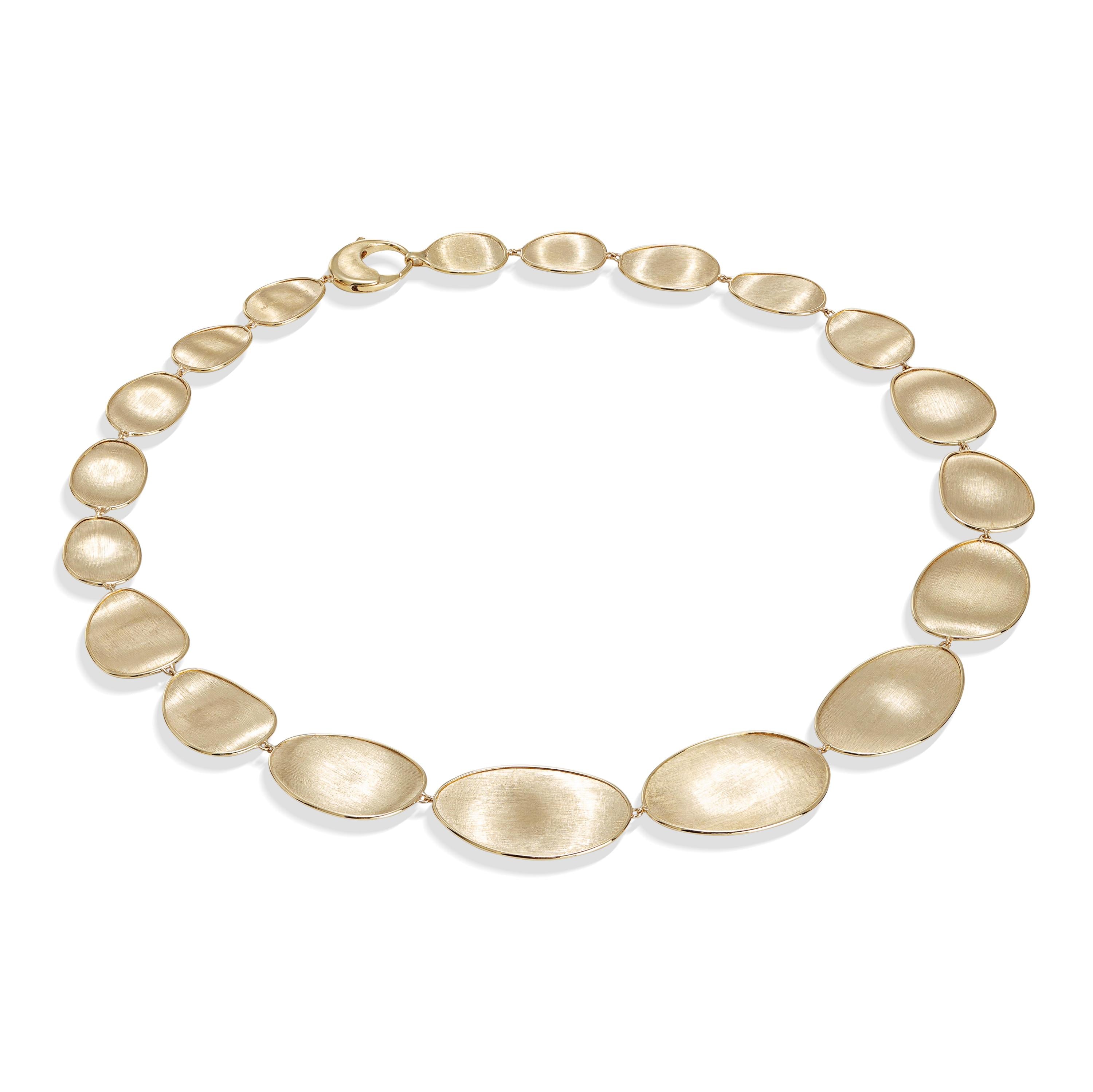 18ct YG Marco Bicego Lunaria Necklet CB177