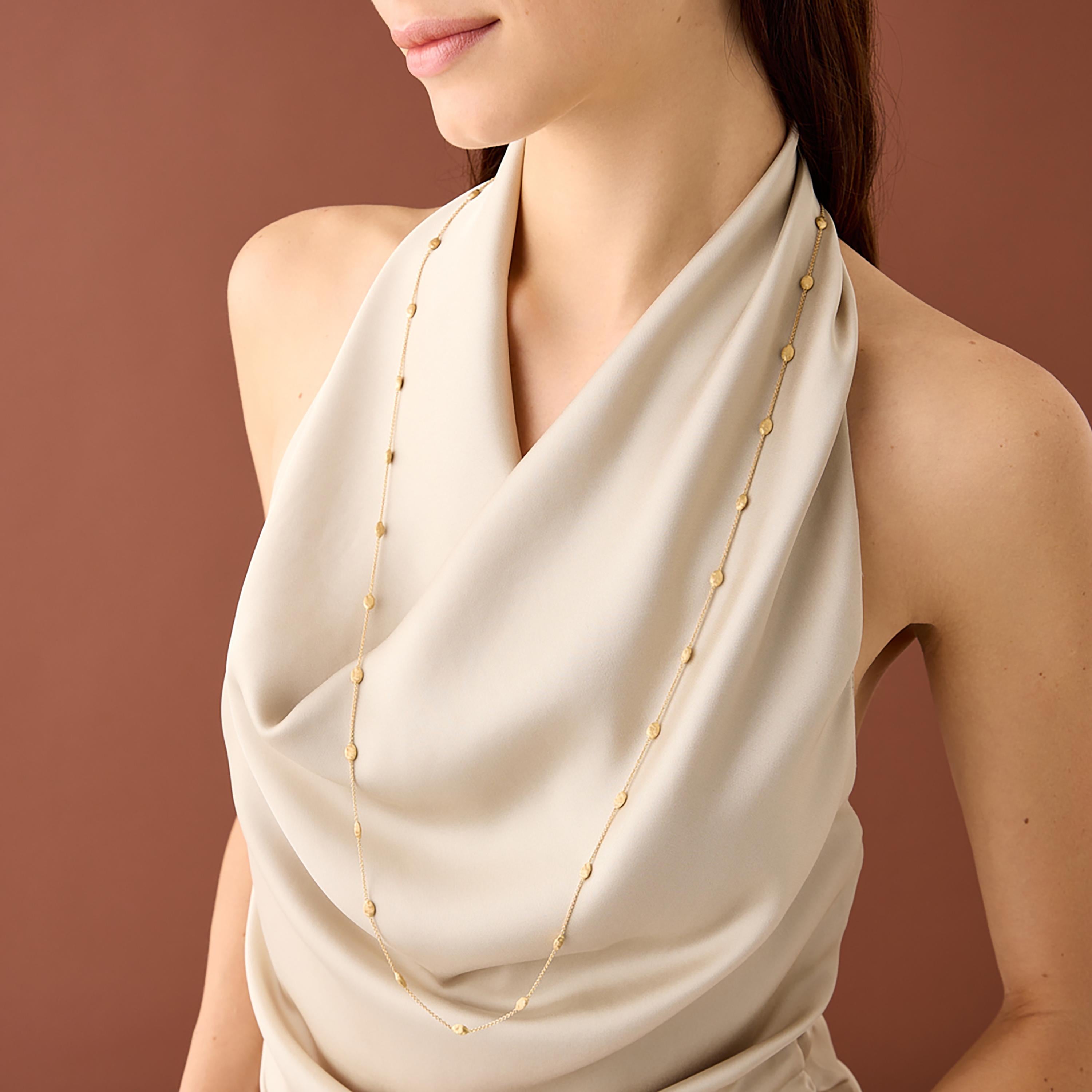 18ct Yellow Gold Marco Bicego Siviglia Long Necklet CB2946