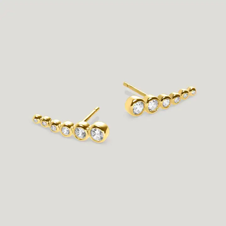 Carat London Carissa Earrings 18K Gold Vermeil