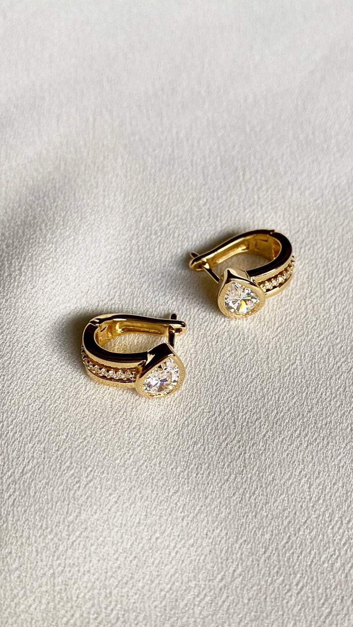 Carat London Jaia Earrings Gold Vermeil