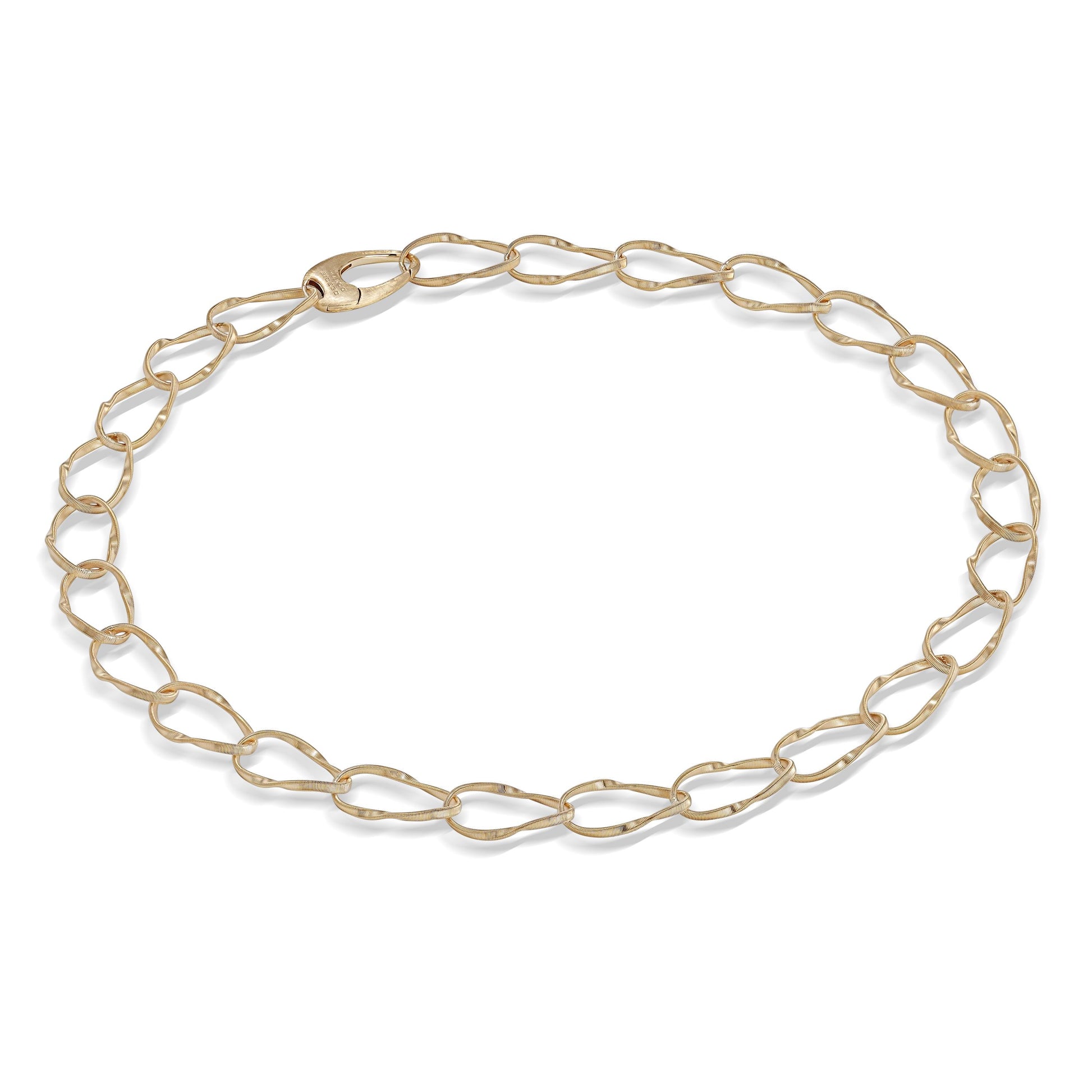 18ct YG Marco Bicego Marrakech Onde Necklet 46cm CG778