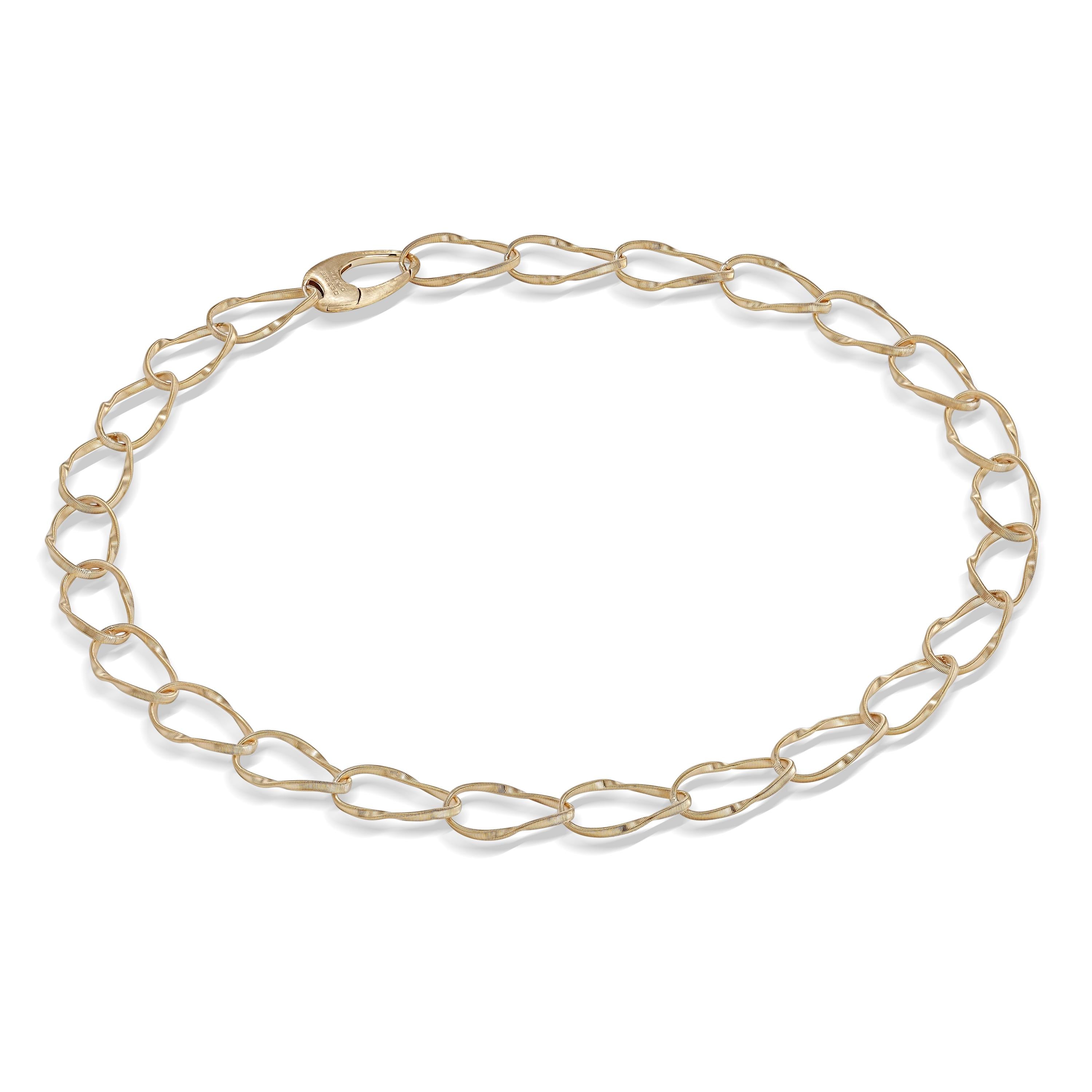 18ct YG Marco Bicego Marrakech Onde Necklet 46cm CG778