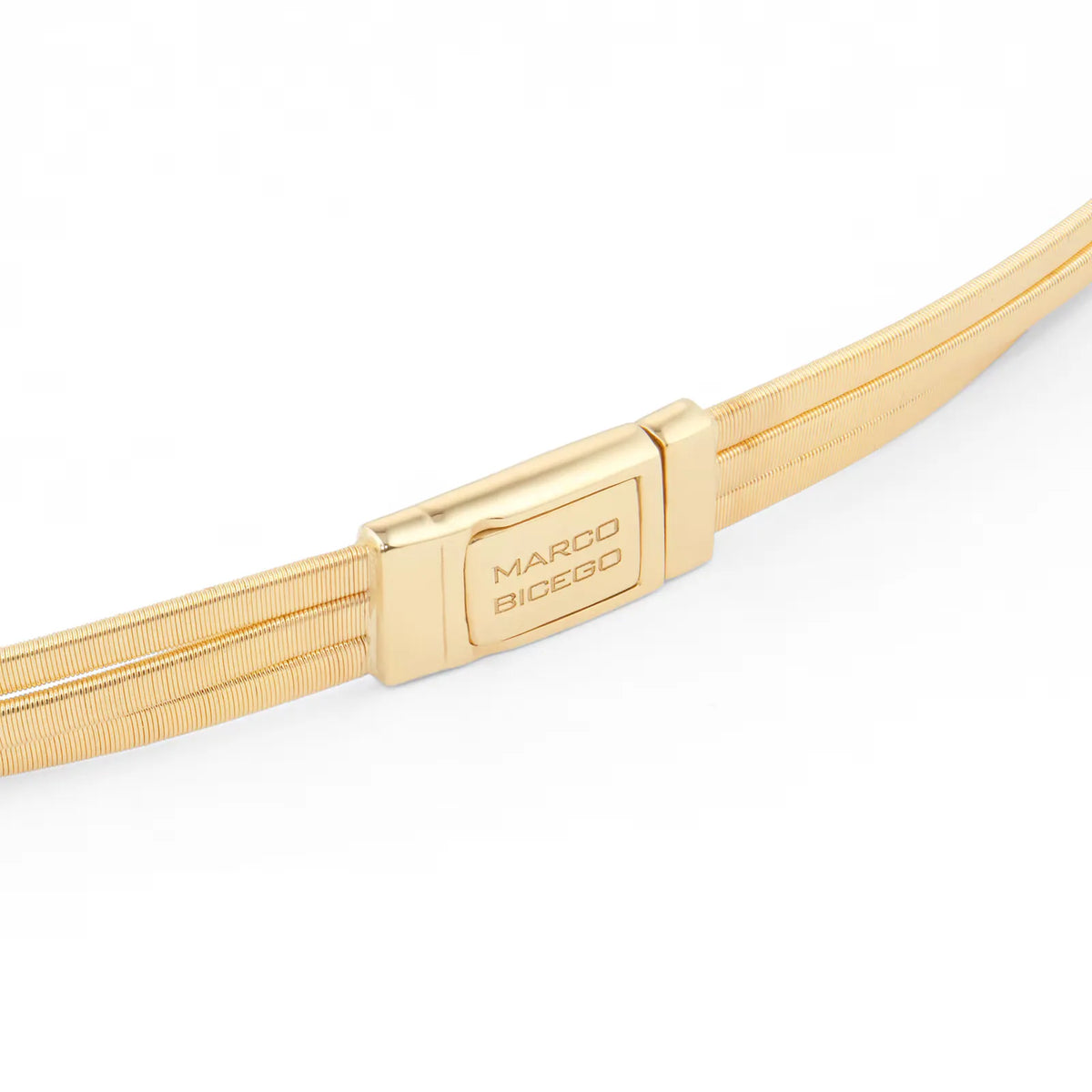 Marrakech 18ct Yellow Gold 3 Strand Necklet