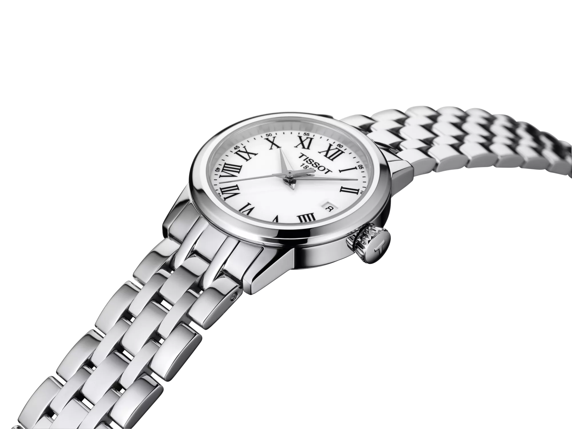 Ladies Tissot T Classic Dream Steel Bracelet White