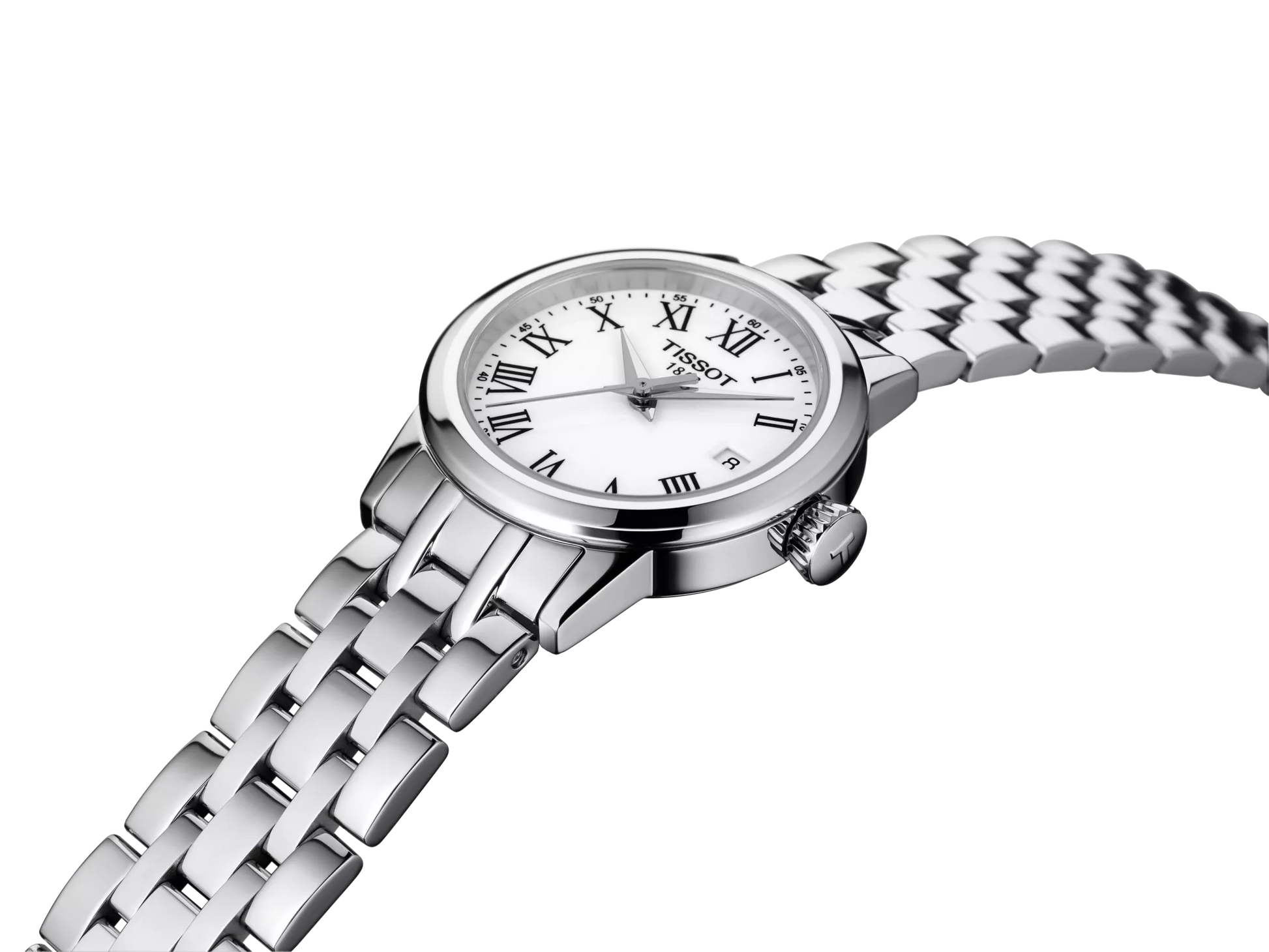 Ladies Tissot T Classic Dream Steel Bracelet White