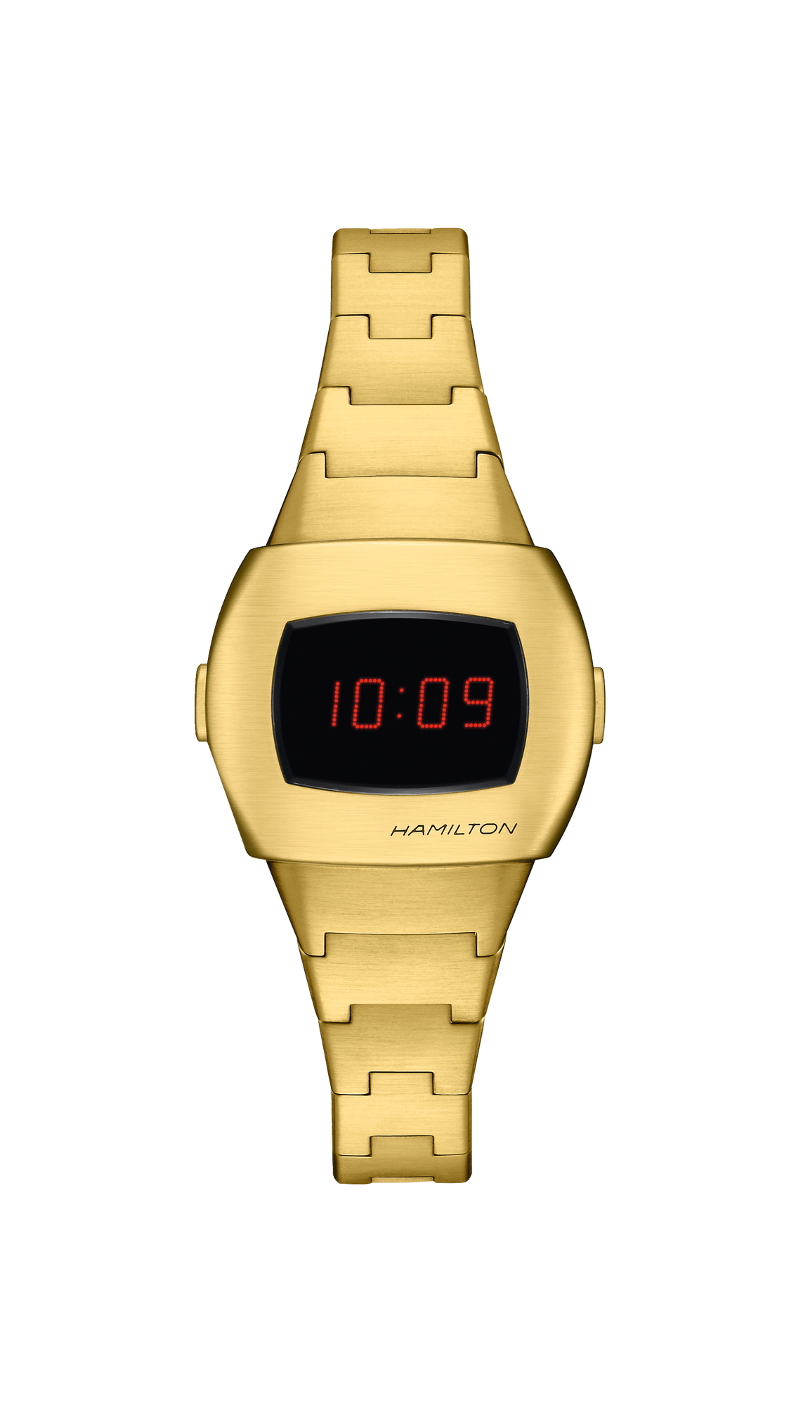 Hamilton American Classic PSR 74 Quartz Digital YG PVD