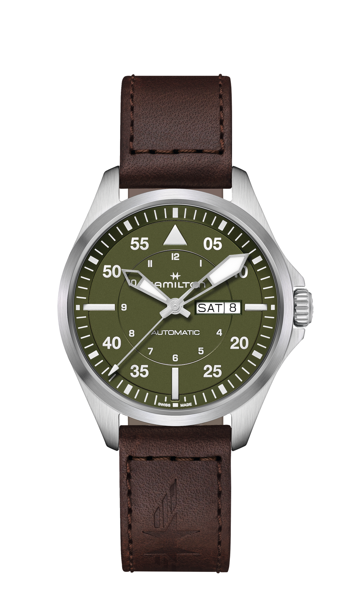 Hamilton Khaki Aviation Pilot Day Date Auto 42mm
