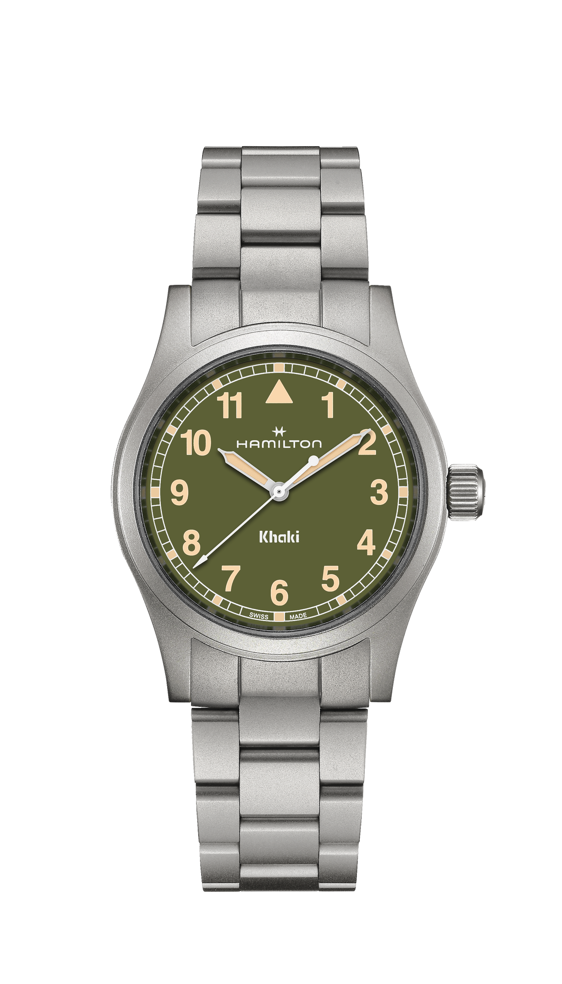 Hamilton Khaki Field 38mm Quartz Green Dial