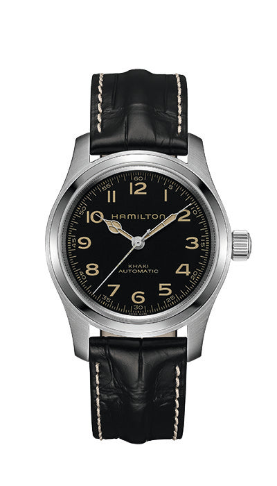 Gents Hamilton Khaki Field Murph Auto 42mm Bundle Gift Boxed H70605732