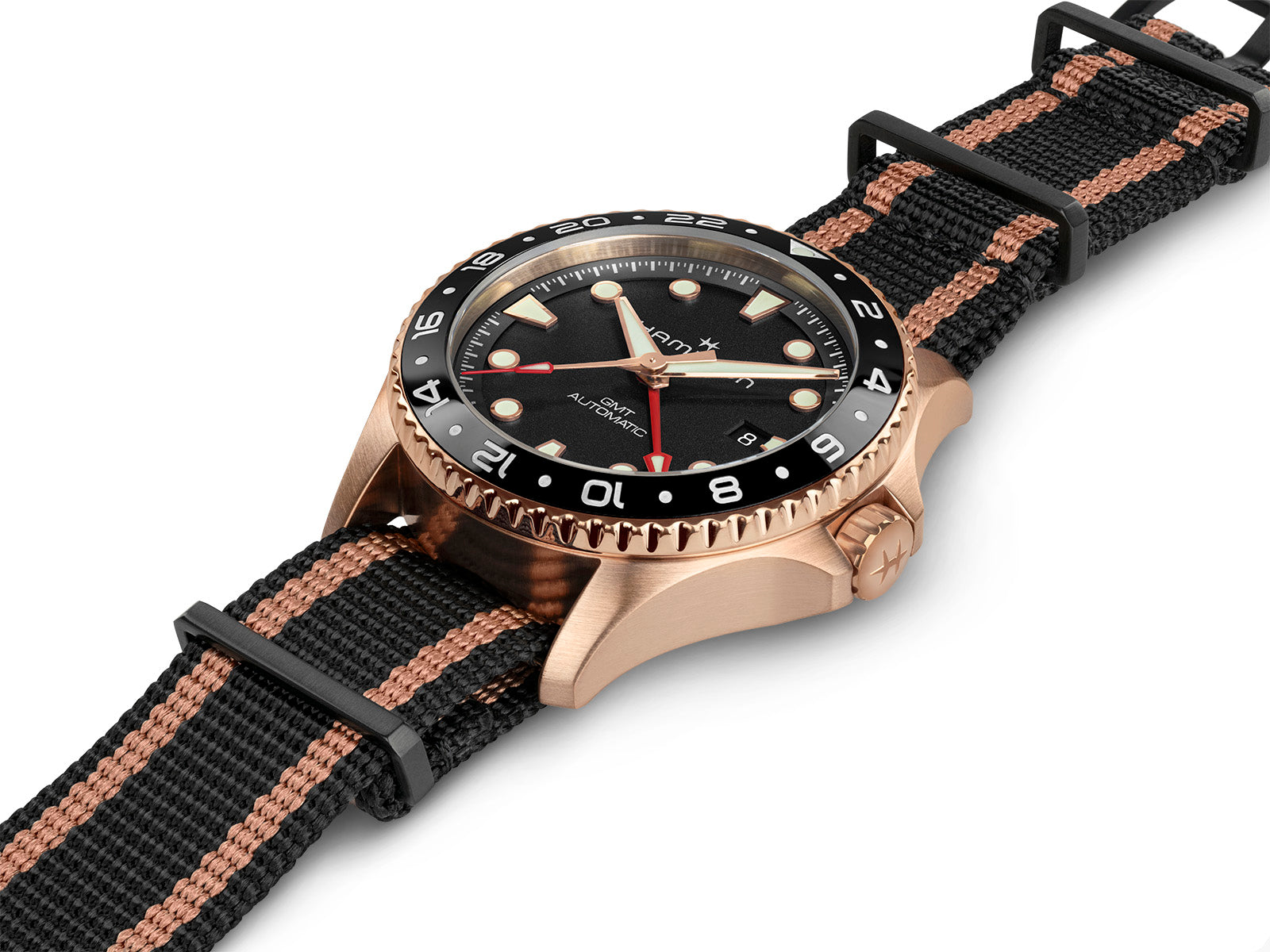 Gents Hamilton Khaki Field Murph Auto 42mm Bundle Gift Boxed H82565930