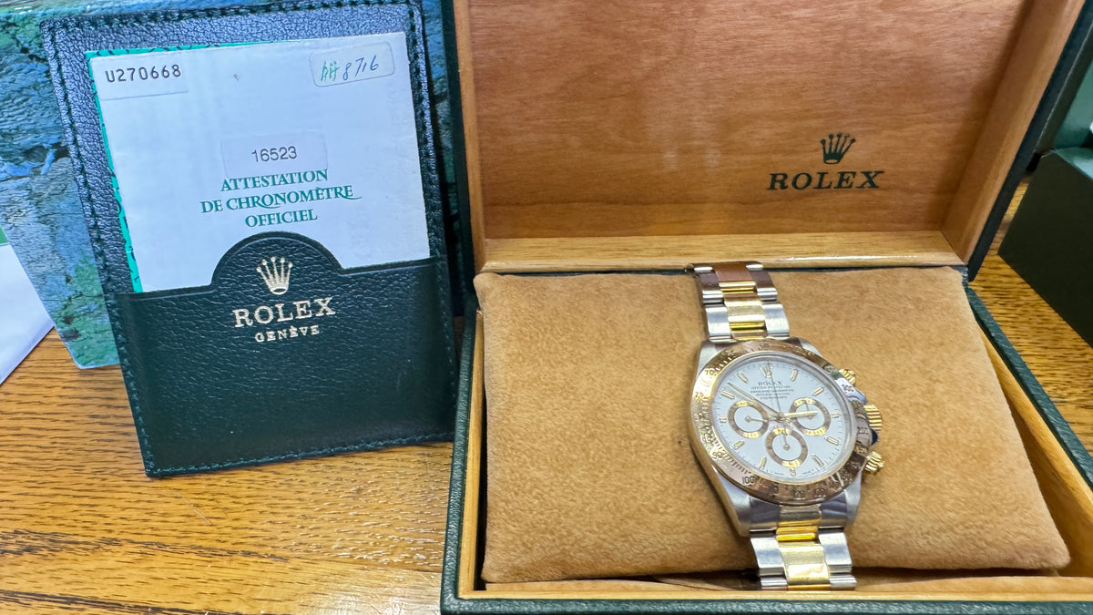 Rolex Daytona 16523 Full Set Zenith Movement