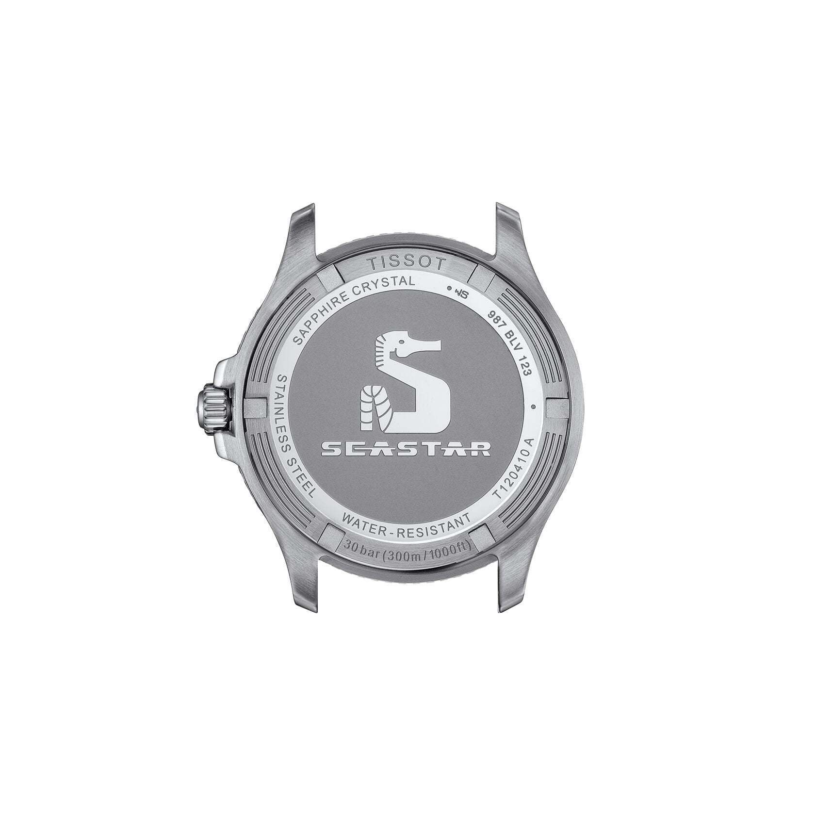 Gents Tissot Seastar 1000 40mm Bi-Coloured Bracelet Black Dial   T120.410.22.051.00