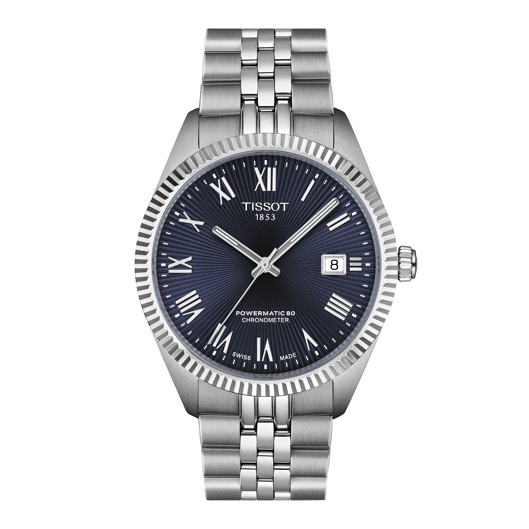 Gents Tissot Ballade 39mm Powermatic 80 Steel Blue Dial