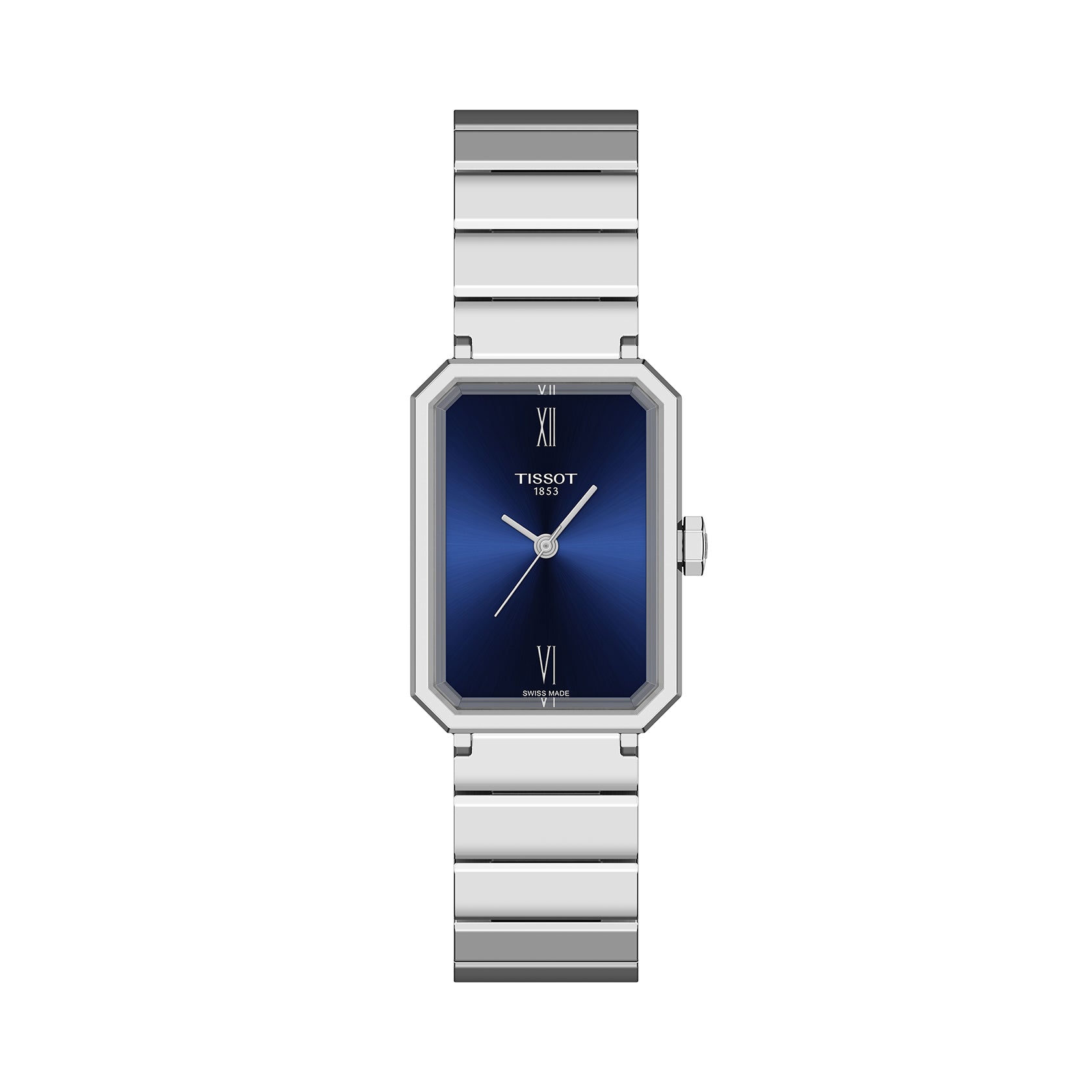 Ladies Tissot SRV Qtz Steel Bracelet Blue Dial