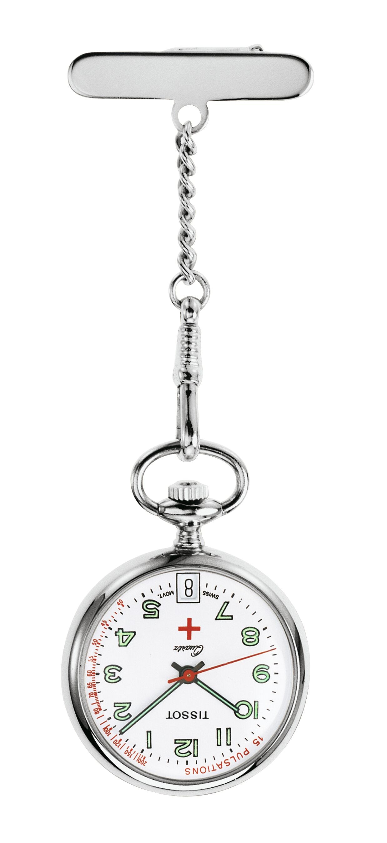 Ladies Tissot T Pocket Nurses Steel Fob Watch
