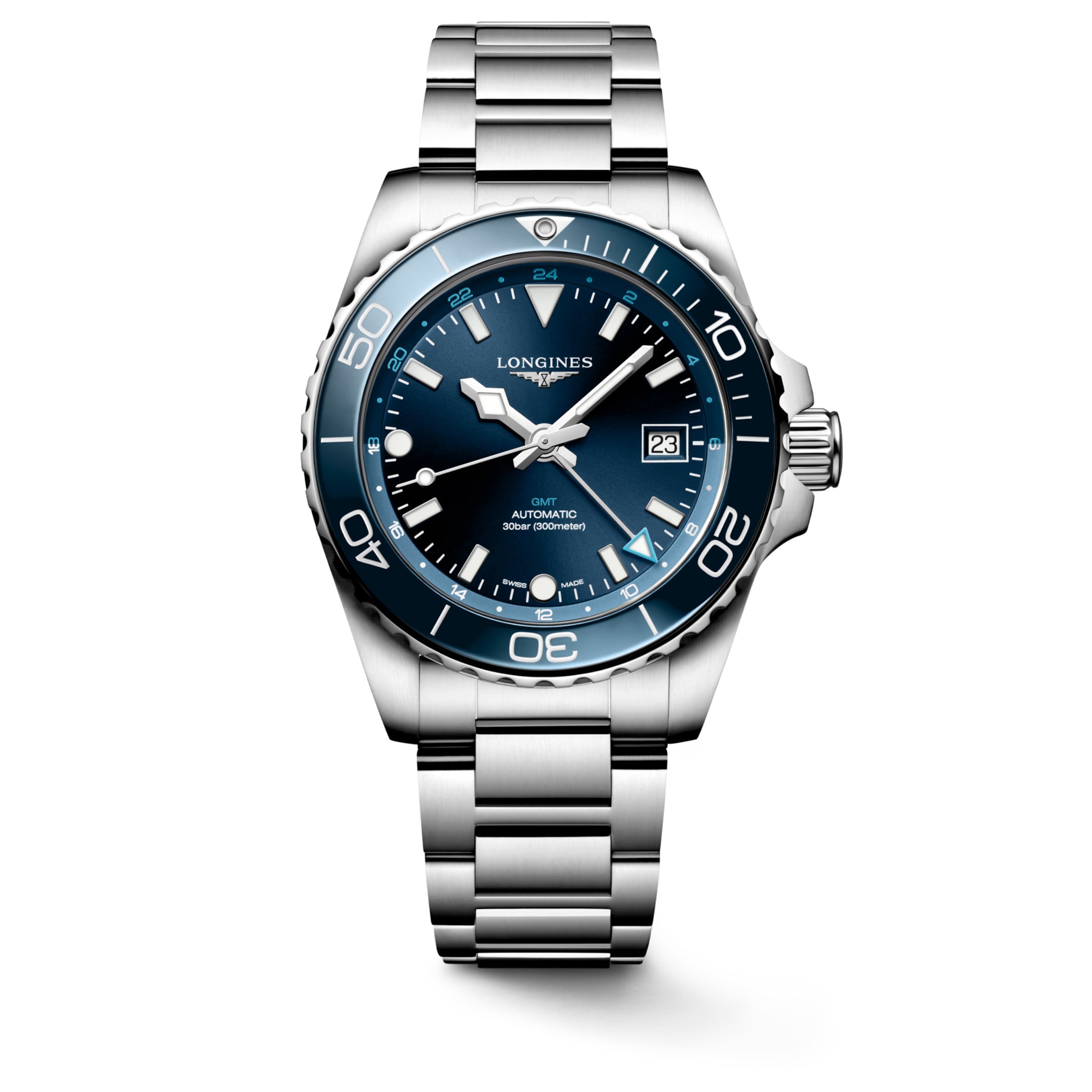 Men's Longines Hydroconquest GMT