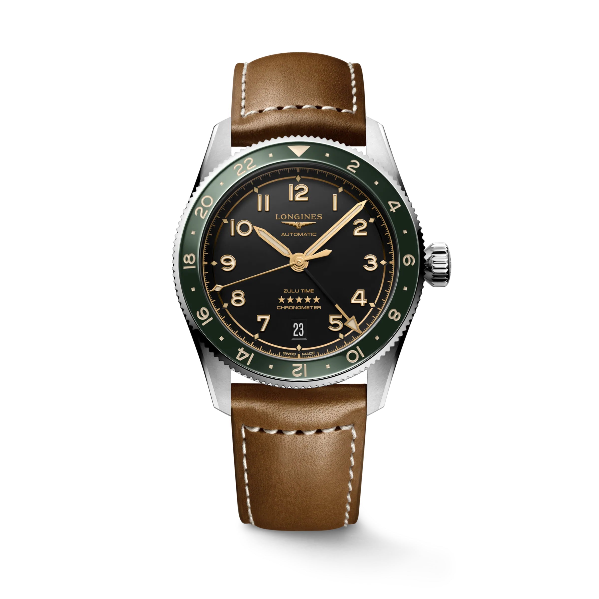 Men's Longines Spirit Zulu Time