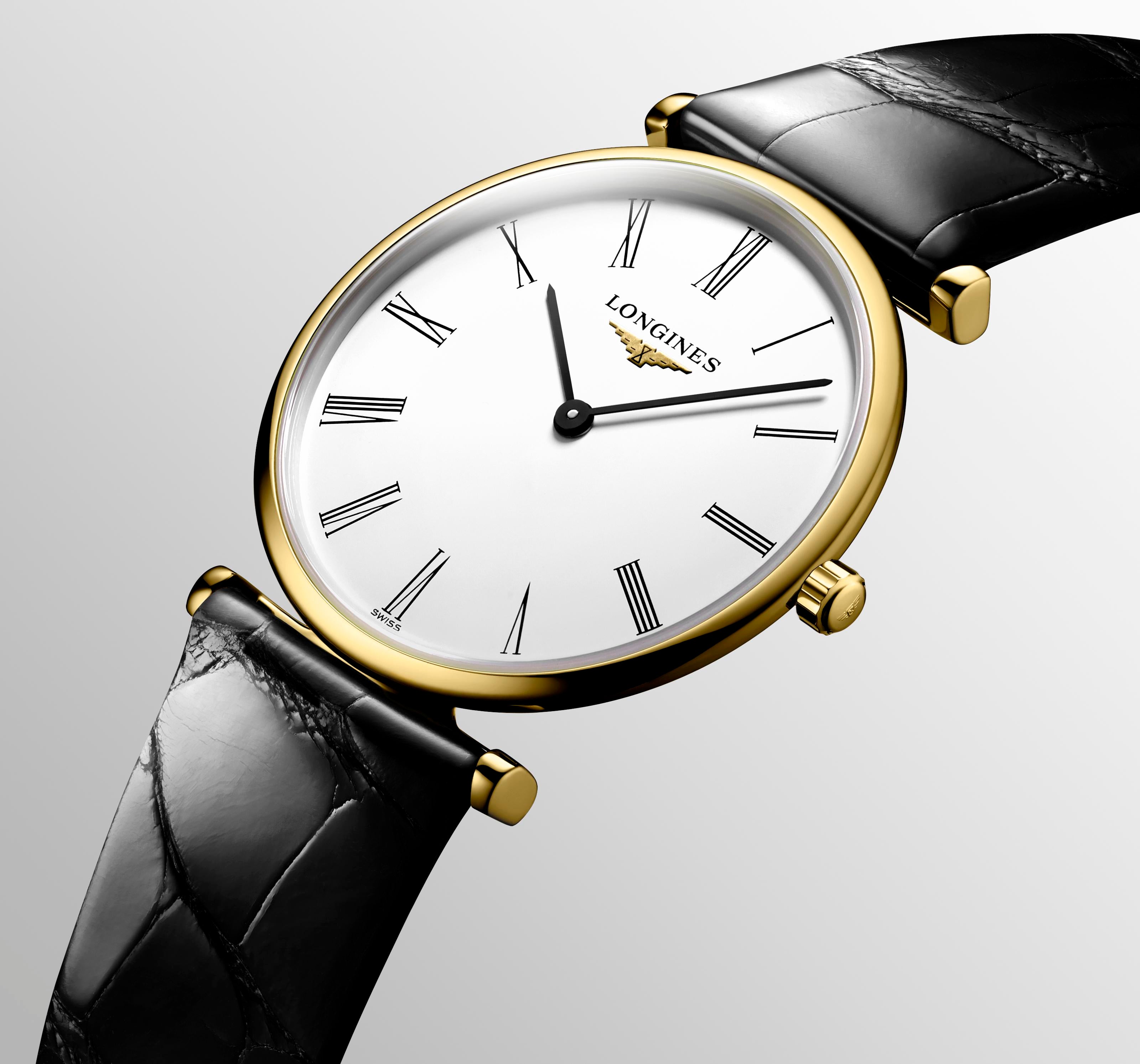 Ladies Longines Yellow PVD coating La Grande Classique De Longines  29mm - L4.512.2.11.2