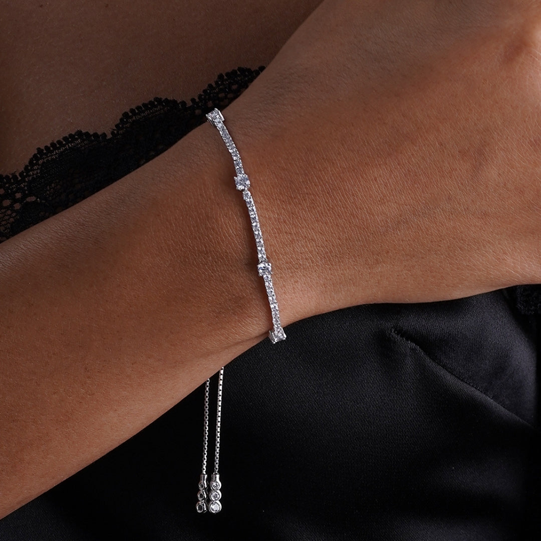 Silver Carat Phoebe Bracelet
