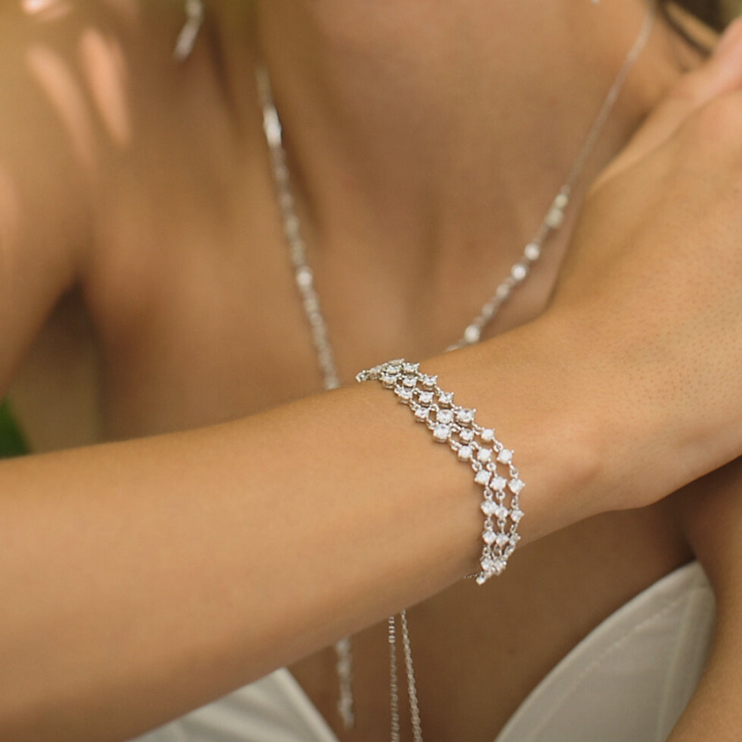 Silver Carat London Phoenix Bracelet CB925W-PHOEN
