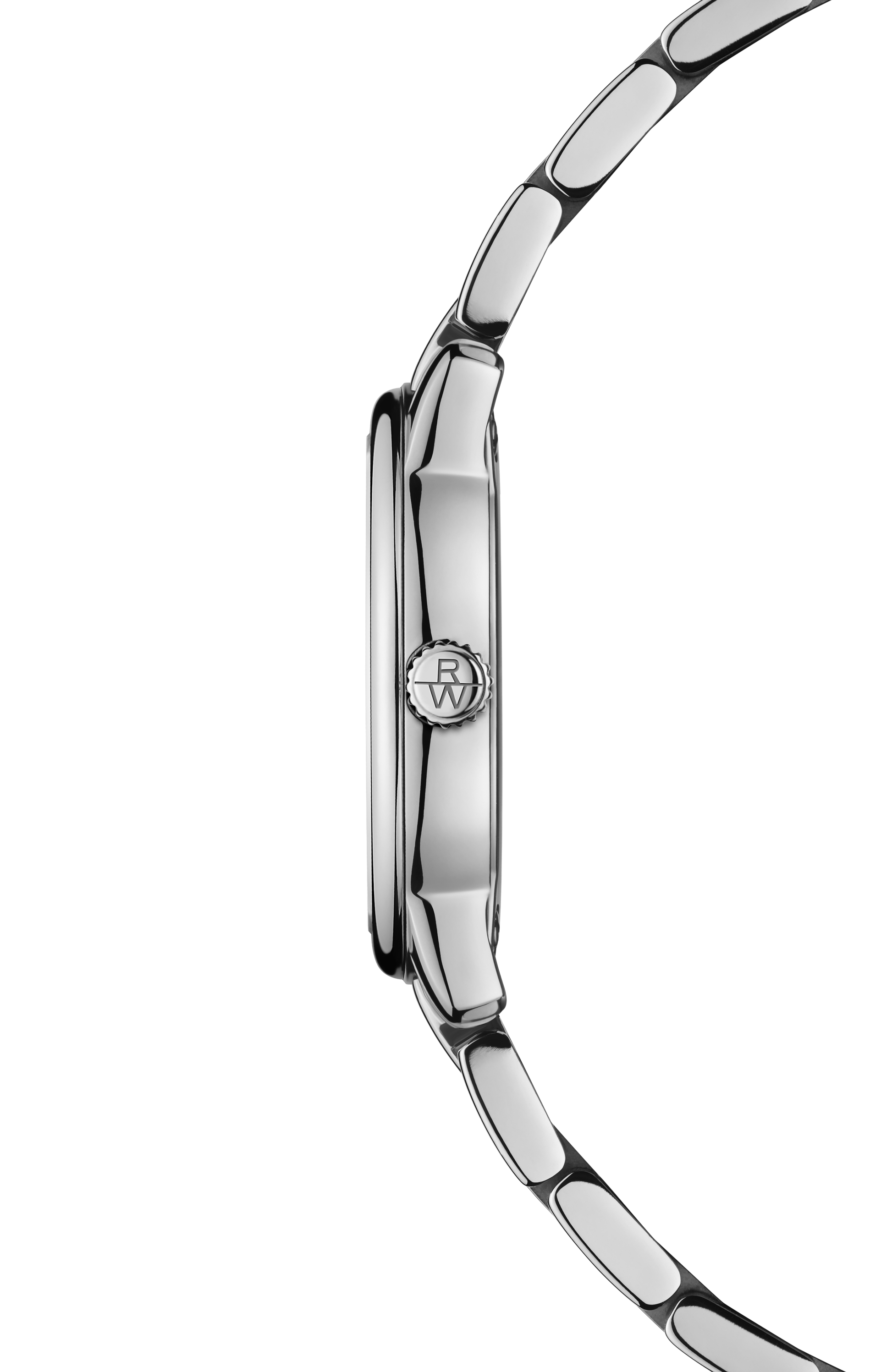 Ladies Raymond Weil Tocatta Classic 24mm Steel Bracelet White Mother of Pearl LG Diamond Dial 5024-ST-97081