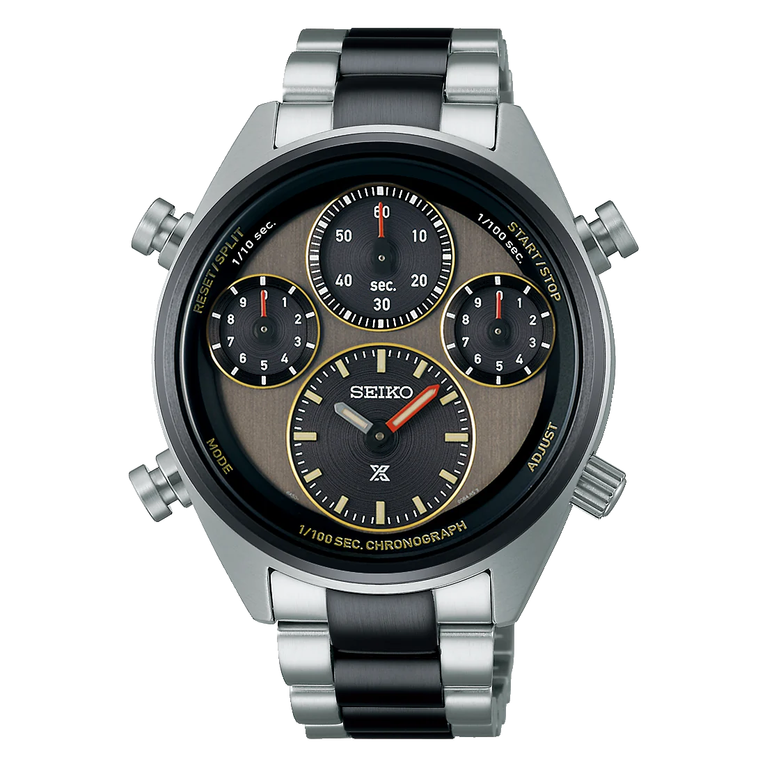 Gents Seiko Speedtimer 'Khaki Stripe' 1/100th of a Second Limited Edition