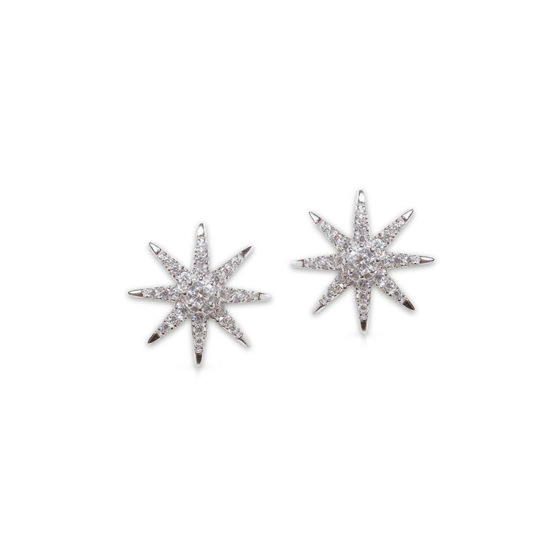 Silver Carat Vega Stud Earrings 23764-1