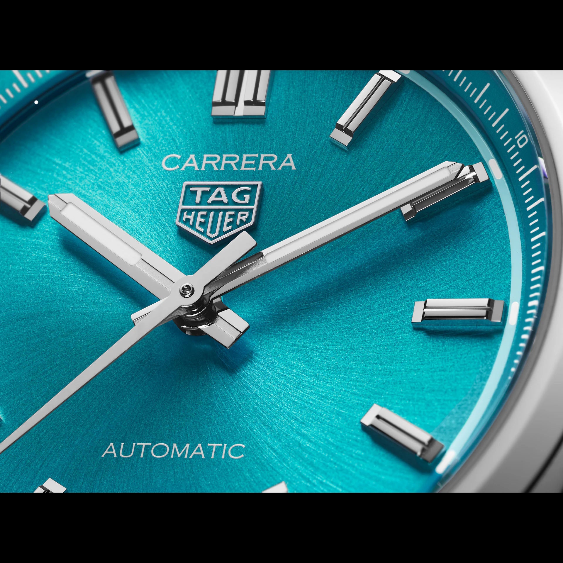 Tag Heuer Carrera Automatic 36mm Steel Bracelet Green Dial