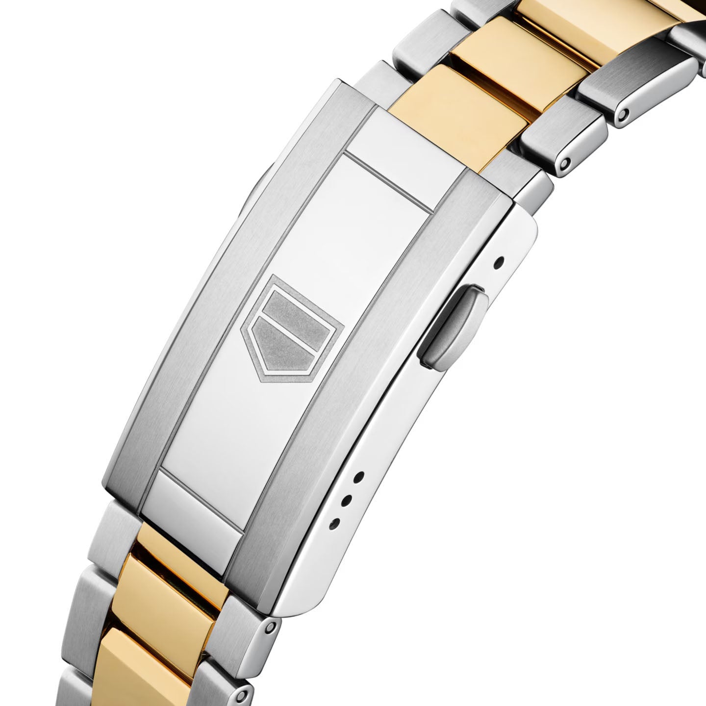 Gents Tag Heuer Aquaracer Qtz 40mm Steel & YG PVD Bracelet Blue Dial